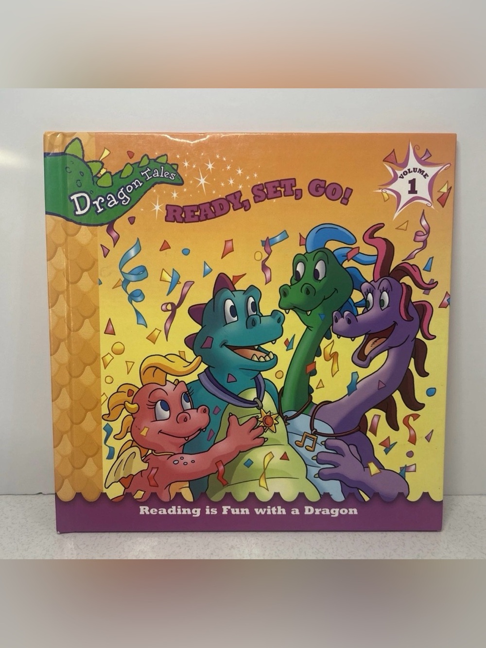 Dragon Tales Ready, Set, Go! Volume 1 Hardcover Book 2004
